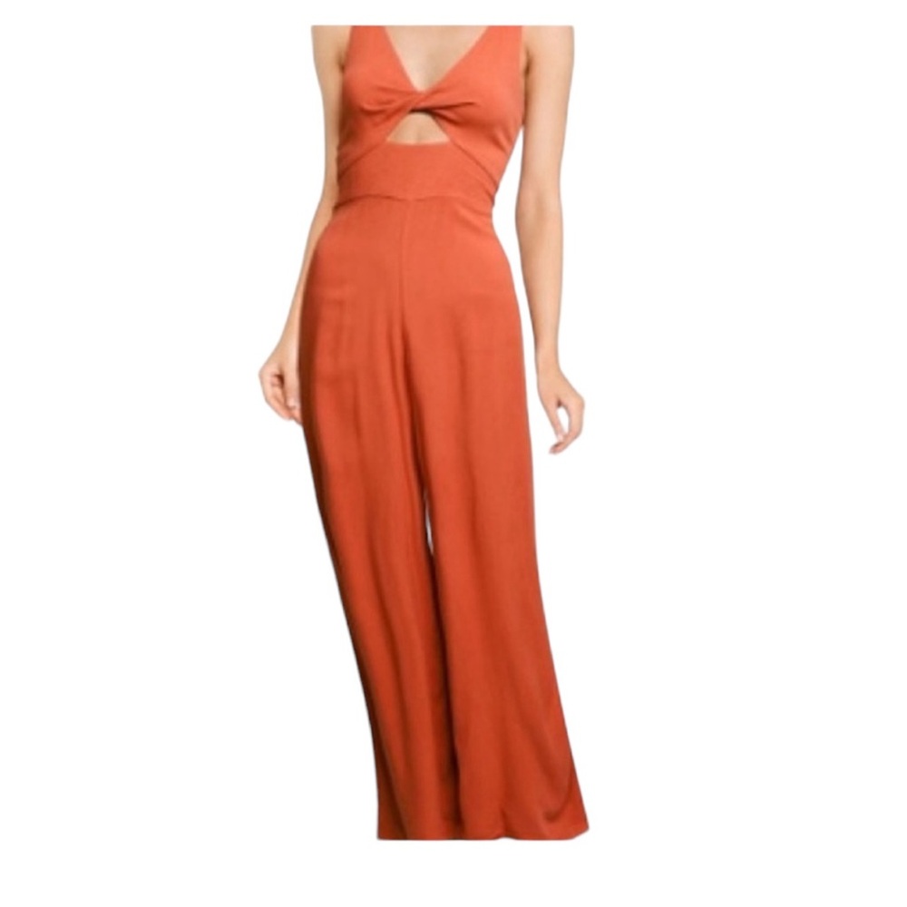 Abercrombie & Fitch Rust Jumpsuit